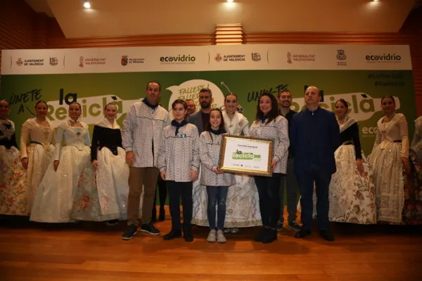 Falla Pintor Goya, ganadora de la Reciclà 2019