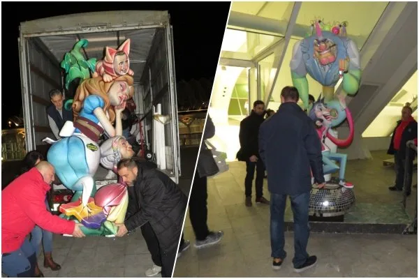 Recepción de Exposición del Ninot 2020