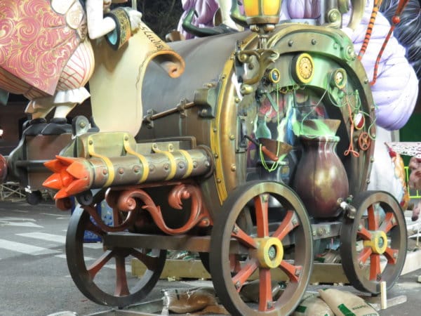 Detalle de la falla Exposición 2020