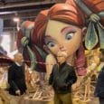 Ribó y Galiana con las fallas en Feria Valencia (foto: Ajuntament de València)
