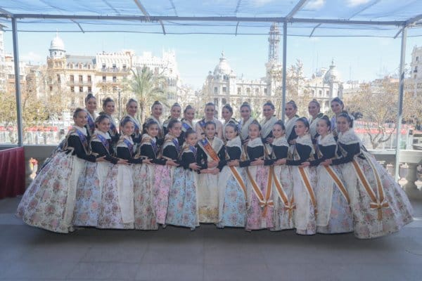 Falleras mayores de València 2020/2021 y cortes de honor