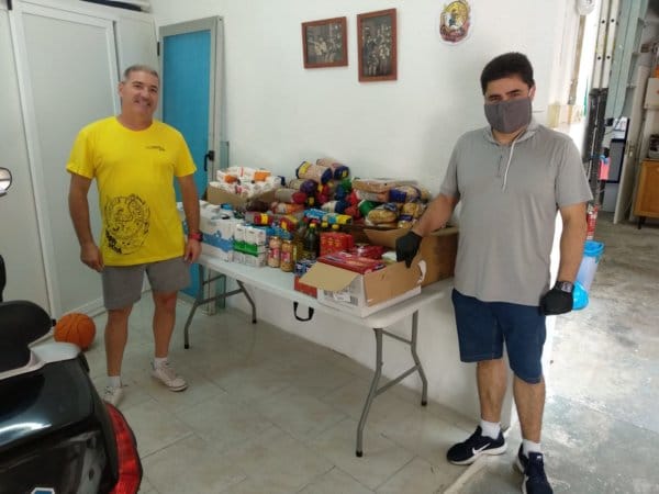 Donaciones de la Falla Oeste (Dénia)