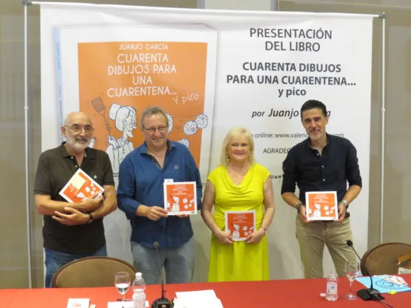 Presentación del libro "Cuarenta dibujos para una cuarentena... y pico"