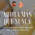 Cartel Ahora más que nunca (Falla Micaela)