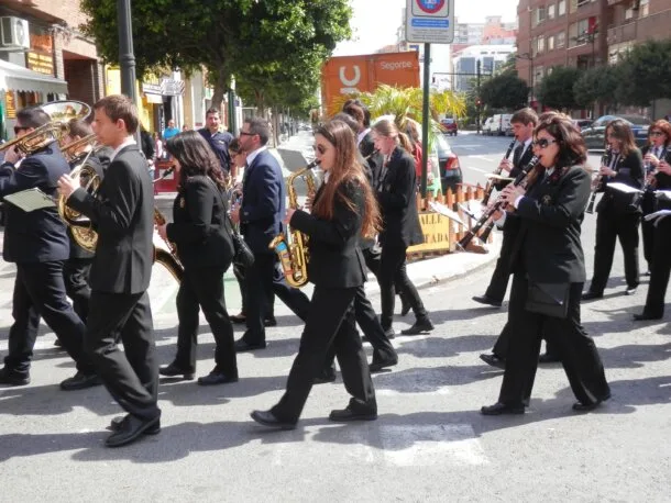 Banda de música de la Falla Manuel Candela-Avenida del Puerto