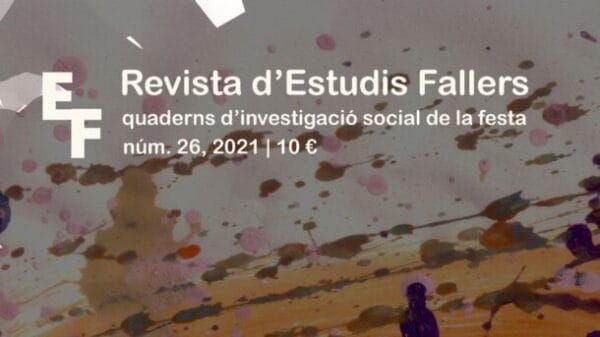 Portada de la "Revista d'Estudis Fallers" de 2021