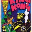 Portada del primer llibret de la Falla King-Kong (1978)