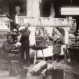 Taller de fallas, años 30 (foto del Gremio de Artistas Falleros de València)