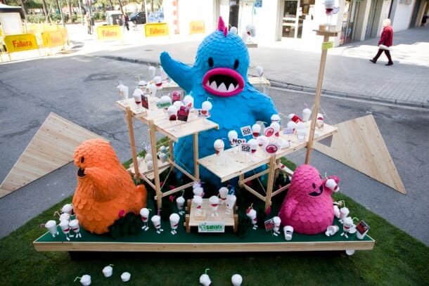 Falla i nfantil de Castielfabib-Marqués de San Juan, 2010 (foto: Noel Arraiz)