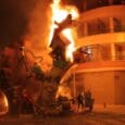 Cremà de una falla en Burriana (foto: Facebook de la JLF de Burriana)