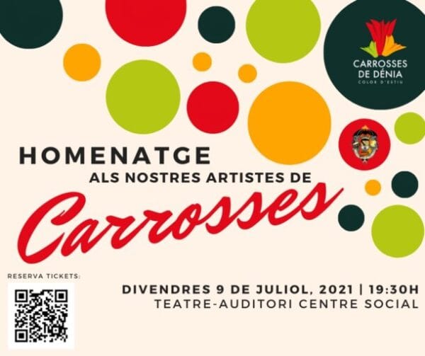 Homenaje a los artistas carroceros en Dénia