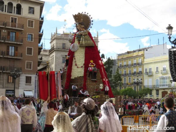 Ofrenda de Flores en València, 2018