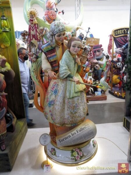 Mejor ninot de la sección especial: Falla Exposición, de David Sánchez Llongo