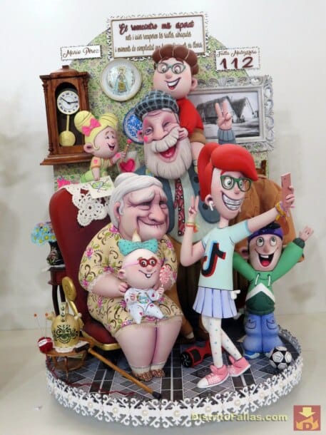 Mejor ninot de sección especial infantil en la Exposición del Ninot: Falla Malvarrosa, de Mario Pérez