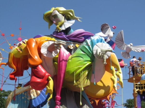 Plantà de la falla Na Jordana de 2021