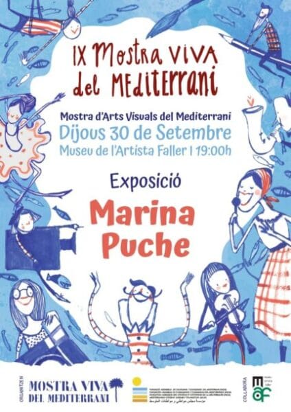 Exposición de Marina Puche (Mostra Viva del Mediterrani)