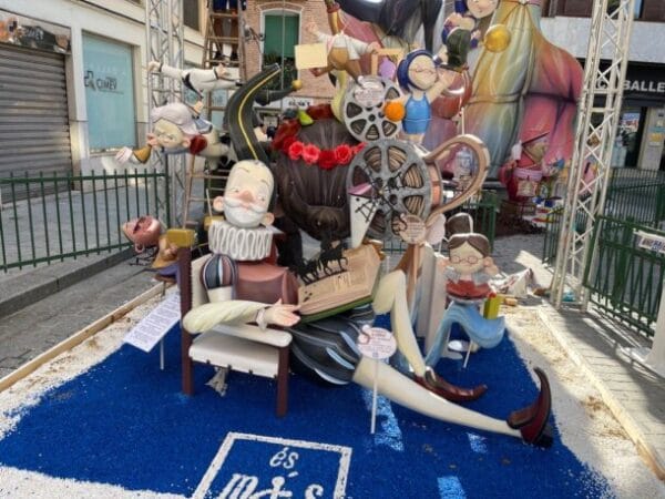 Falla infantil Peu de la Creu-Joan de Villarasa de 2021