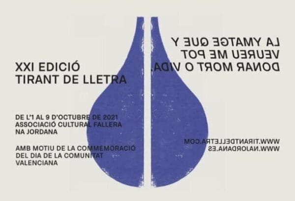 Imagen del Tirant de Lletra 2021