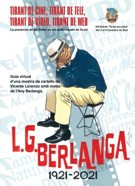 Portada del catálogo de la exposición "Tirant de cine..." de Vicente Lorenzo en el casal de Na Jordana