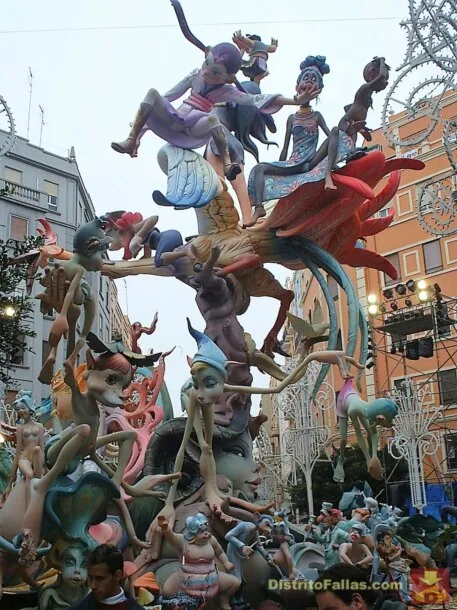 Falla Sueca-Literato Azorín 2004