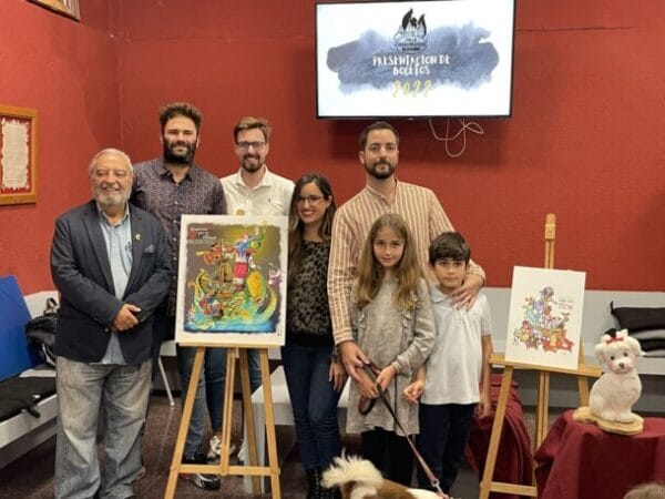 Presentación de bocetos de Joaquín Costa-Burriana 2022