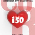 Cartel del 150º aniversario de la Falla Corretgeria-Bany dels Pavesos
