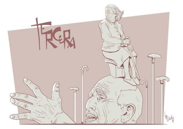 Boceto de la falla Sevilla-Dénia de 2020, de Estudio Chuky