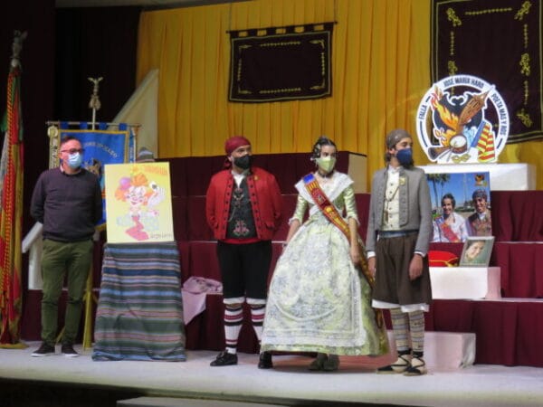 Presentación de bocetos de la falla Josep Maria Haro-Poeta Mas y Ros 2022