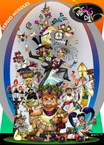 Boceto de la falla grande de El Quarantahuit 2022