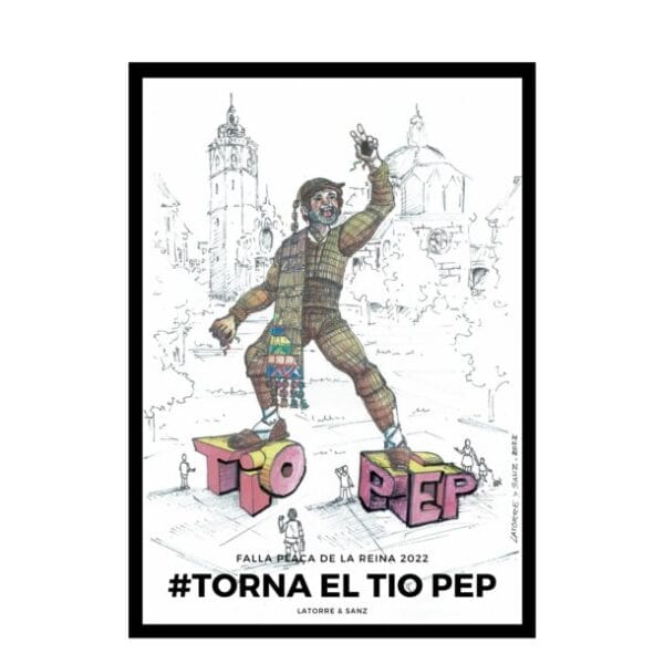 Boceto de la falla grande de Reina-Paz-San Vicente de 2022