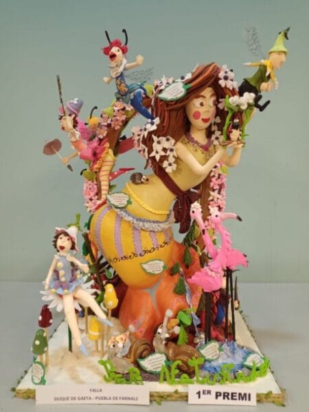 1º premio de maquetas del concurso de JCF 2021 (Falla Duc de Gaeta)