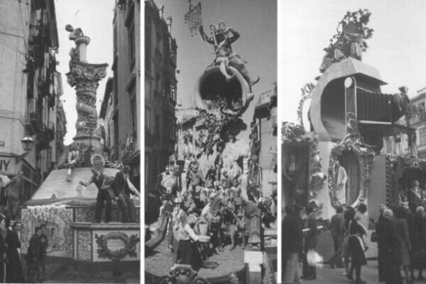 Fallas de 1943: Ángeles-Maldonado, San Jaime y Mercado Central