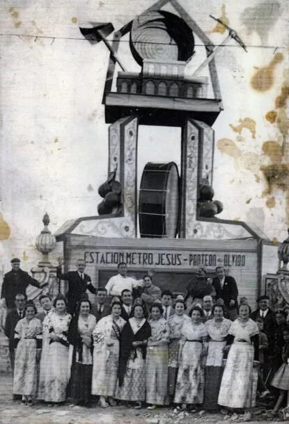 Falla Juan de Aguiló, 1944. Artista: La comisión (foto: fallajuandeaguilo.com)