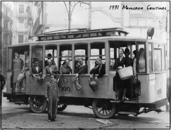Falla Mercat Central 1931 (foto Juan A. Soler)