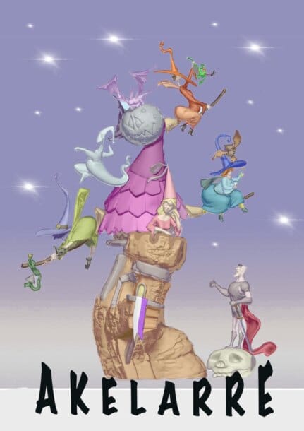 Boceto de la falla grande de Lope de Vega 2022