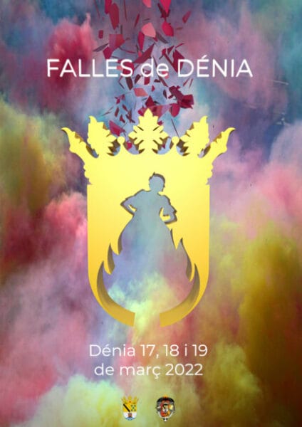 Cartel oficial de las Fallas de Dénia 2022