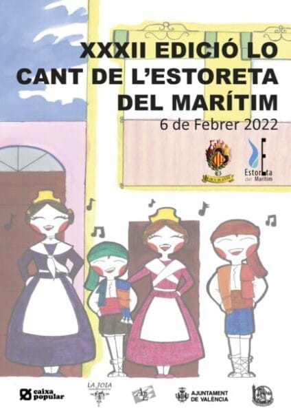 Cartel del Cant de l'Estoreta del Marítim 2022