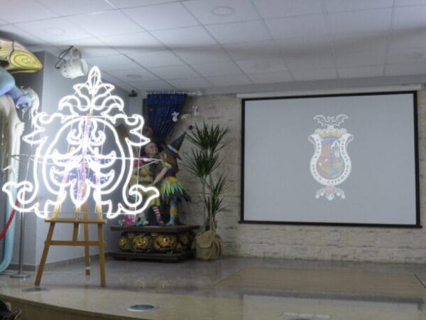 Presentación de la iluminación 2022 de Sueca-Literato Azorín