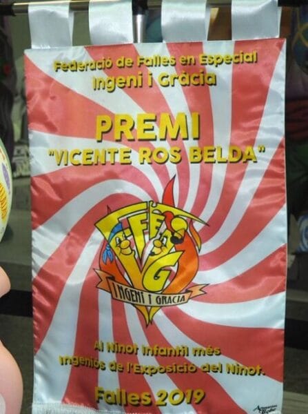 Palet del Premio Vicente Ros Belda