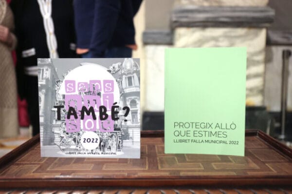 Llibrets de las fallas municipales de València 2022