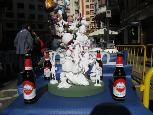 Maqueta de la Falla San Vicente-Periodista Azzati 2022