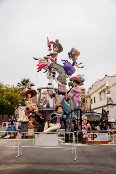 Falla Plaza Rodrigo, primer premio de Sagunt 2022