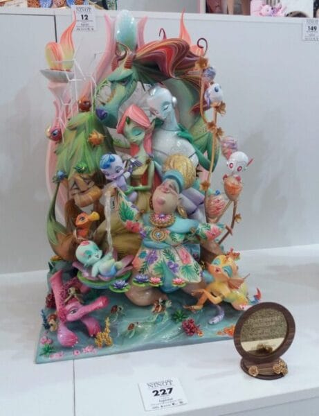 Ninot de la falla infantil de Gayano Lluch 2022 (foto: Gremio de Artistas Falleros de València)
