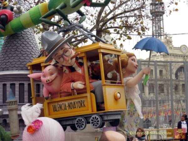 Falla infantil del Ayuntamiento de València, 2022
