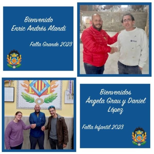 Artistas de la Falla Santa Cruz de Tenerife 2023