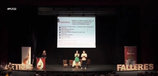 Festa de les Lletres Falleres 2022 (foto de YouTube)