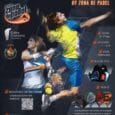 Cartel del I Torneo de Pádel Solidario de la Falla La Nova de Benicalap