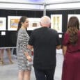 Inauguración de la exposición "Al voltant de Campanar" en el casal de L'Antiga