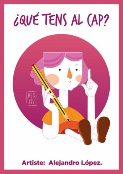 Boceto de la falla infantil de Alameda-Av. Francia 2023