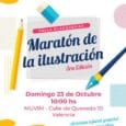 Cartel del III Maratón de la Ilustración de la Falla Blanquerías